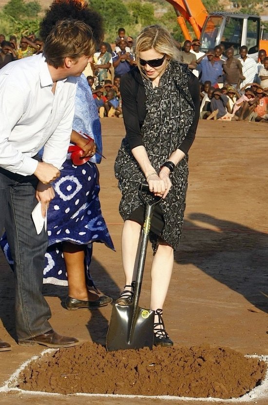 Мадонна в Малави