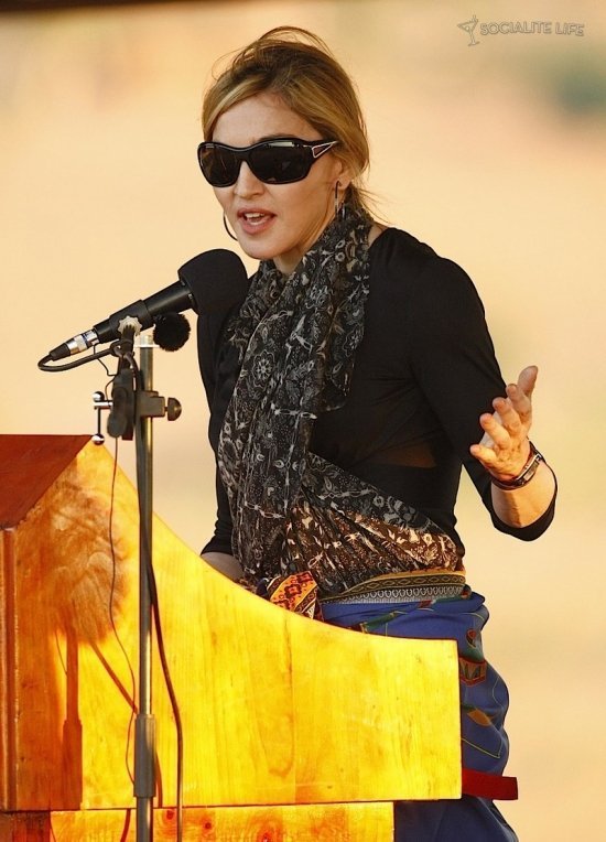 Мадонна в Малави