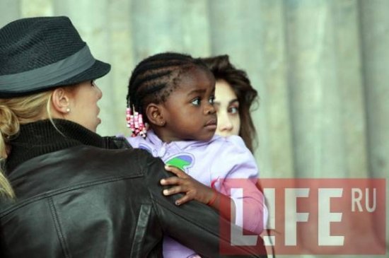 Мадонна в Петербурге