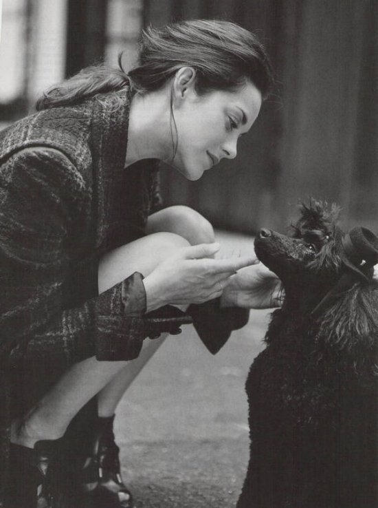 Марион Котийяр для Vogue