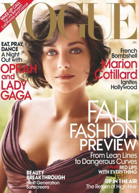 Марион Котийяр для Vogue