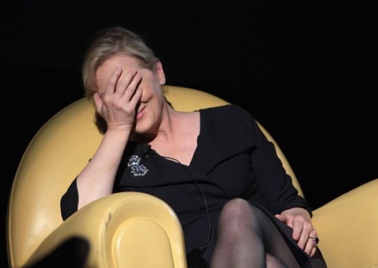 Мэрил Стрип в Риме