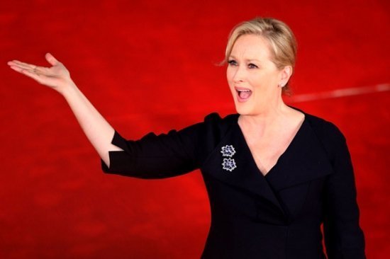 Мэрил Стрип в Риме