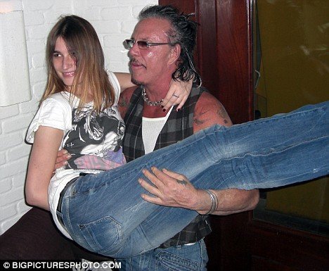 Микки Рурк и Евгения Володина