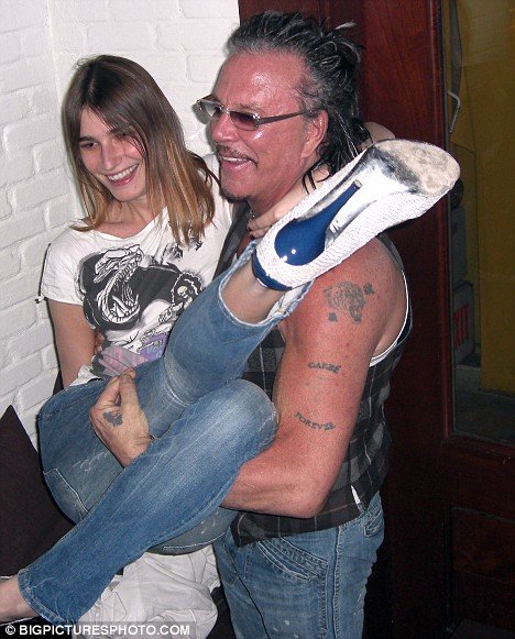 Микки Рурк и Евгения Володина