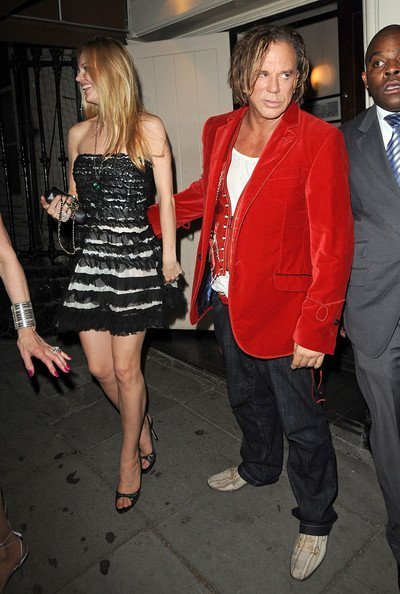 Микки Рурк и Лена Кулецкая