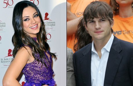 Мила Кунис и Эштон Катчер