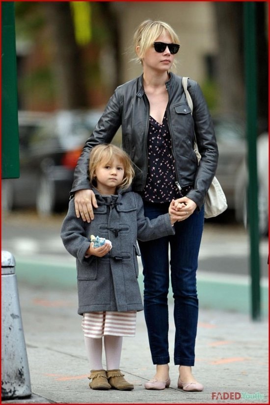 Мишель Уильямс и Матильда Леджер