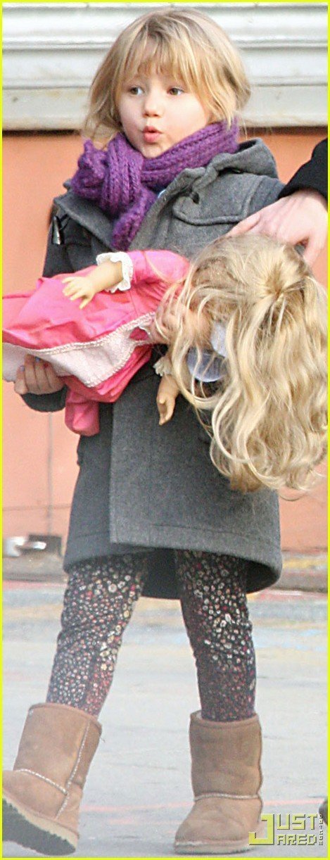 Мишель Уильямс и Матильда Леджер