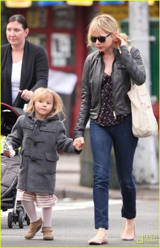 Мишель Уильямс и Матильда Леджер