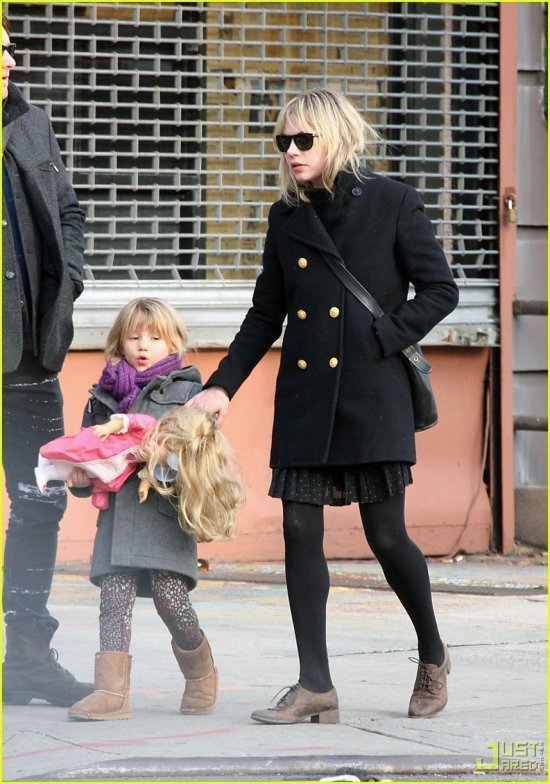 Мишель Уильямс и Матильда Леджер