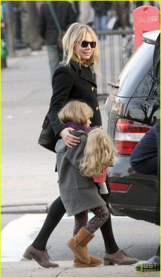 Мишель Уильямс и Матильда Леджер