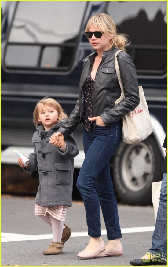 Мишель Уильямс и Матильда Леджер