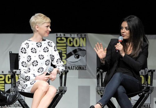 Мишель Уильямс и Мила Кунис