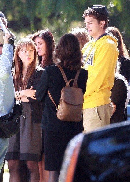 Натали Портман и Эштон Кутчер