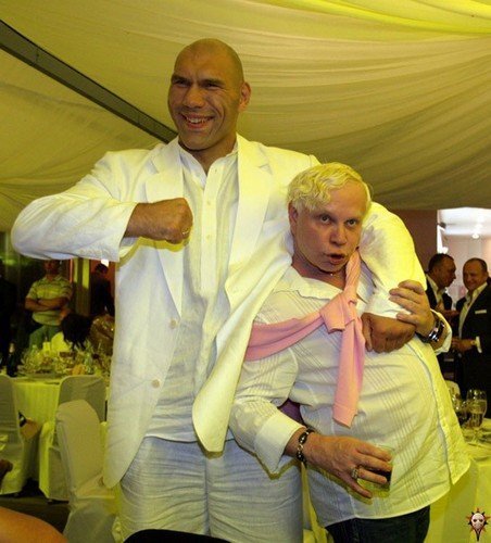 Николай Валуев и Борис Моисеев