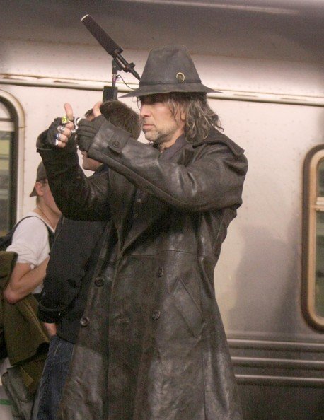 Николас Кейдж на съемках фильма 