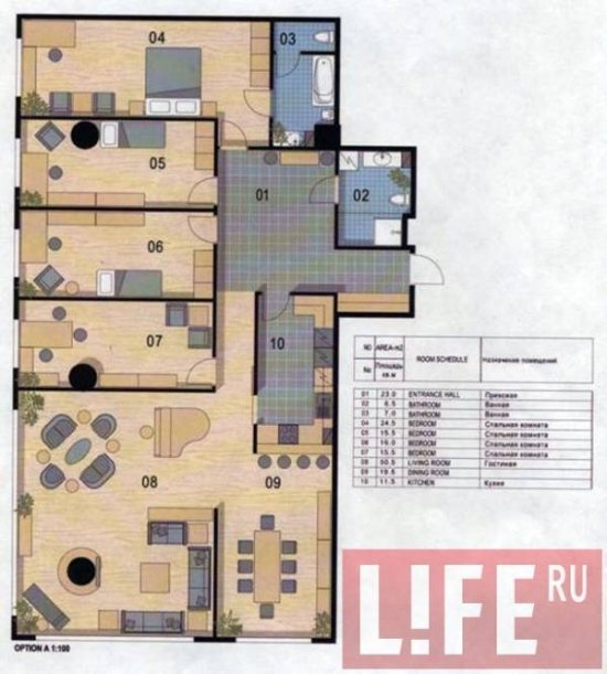 Новая квартира Кристины Орбакайте