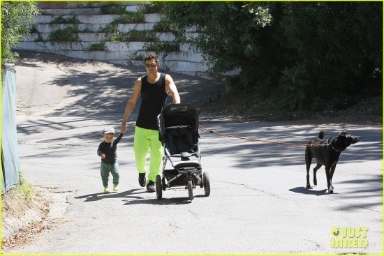 Орландо Блум и Флинн