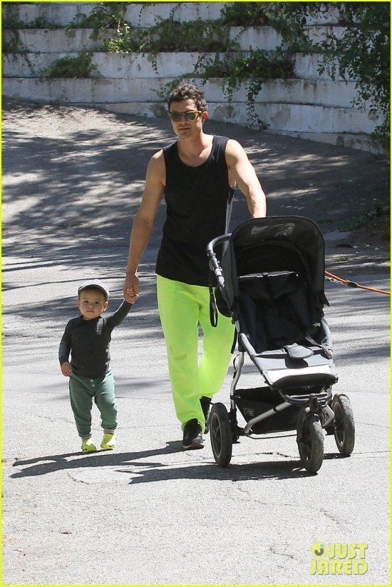 Орландо Блум и Флинн