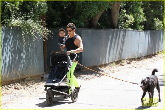 Орландо Блум и Флинн