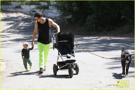 Орландо Блум и Флинн