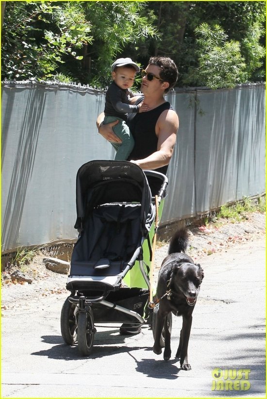 Орландо Блум и Флинн