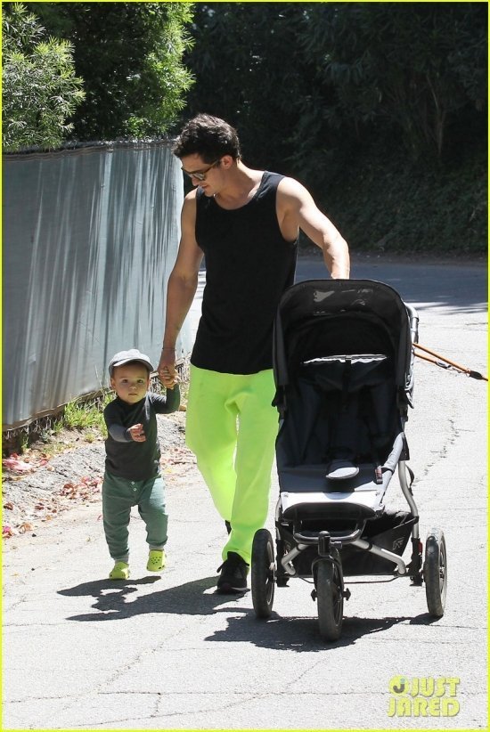 Орландо Блум и Флинн