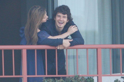 Орландо Блум и Миранда Керр