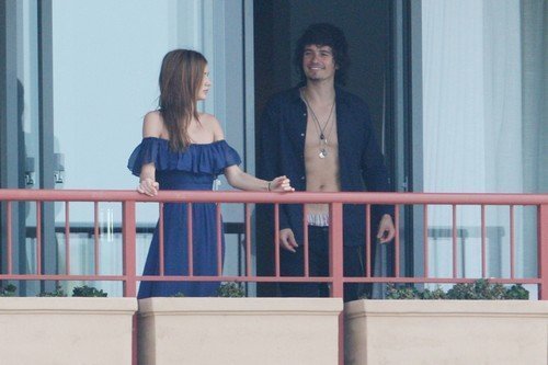 Орландо Блум и Миранда Керр