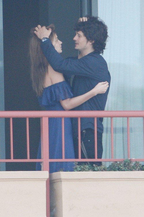 Орландо Блум и Миранда Керр