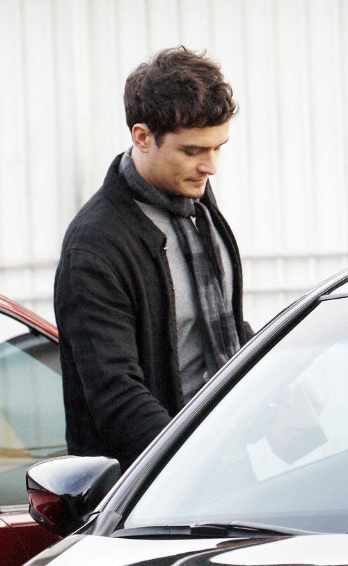 Орландо Блум в Лос Анжелесе