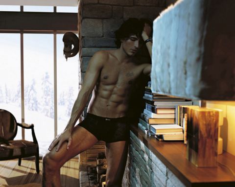 парень фотомодель