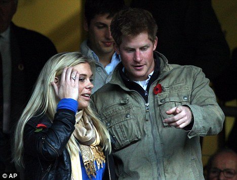 принц Гарри и Челси Дэви