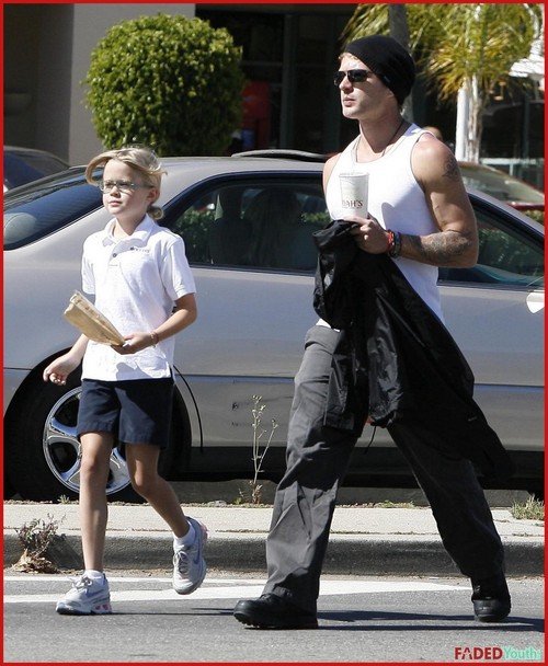 Райан Филиппи и дочка Ава