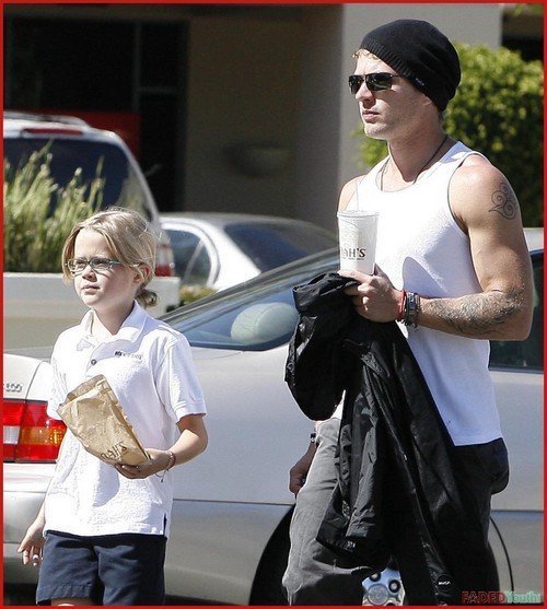 Райан Филиппи и дочка Ава