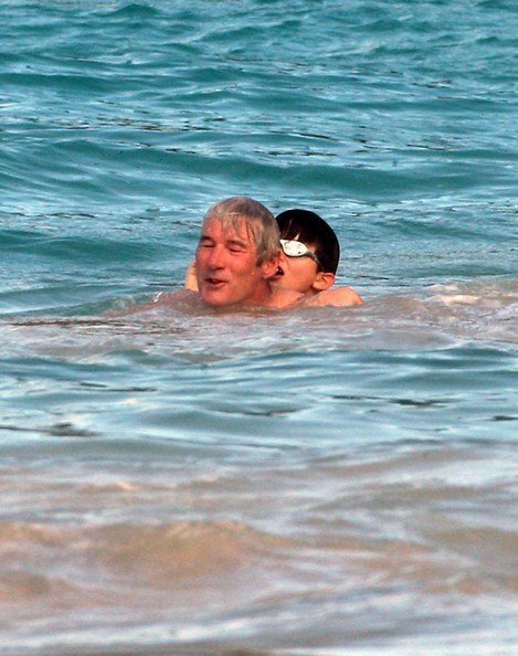 Ричард Гир с сыном4