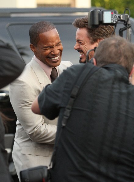 Роберт Дауни-младший и Джейми Фокс