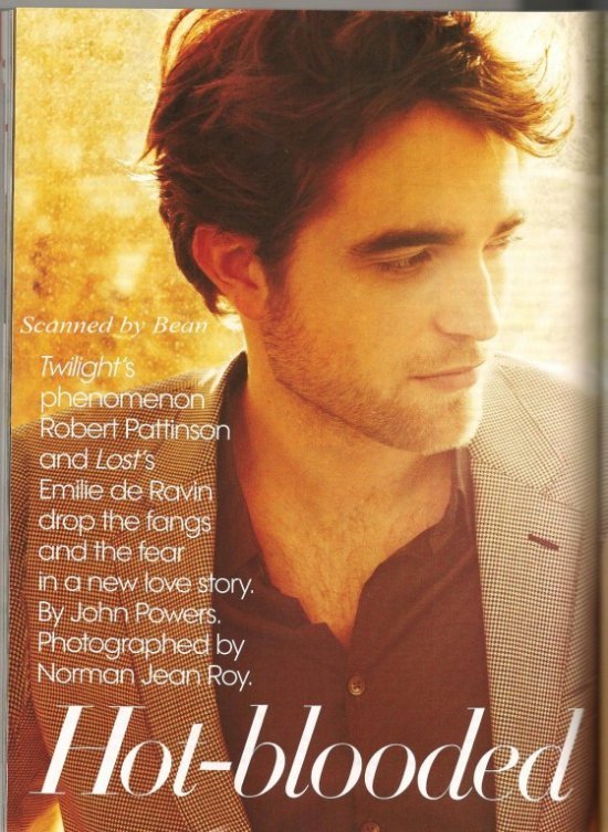 Роберт Паттинсон для Vogue