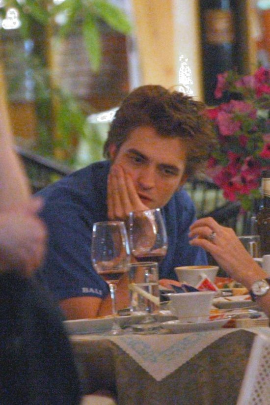 Роберт Паттинсон и Кристен Стюарт в Италии