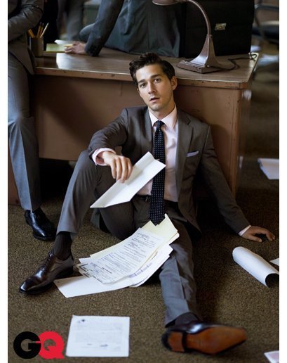 Шайя ЛаБаф для GQ