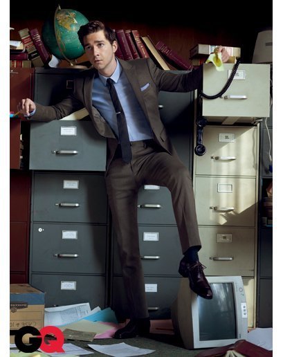 Шайя ЛаБаф для GQ