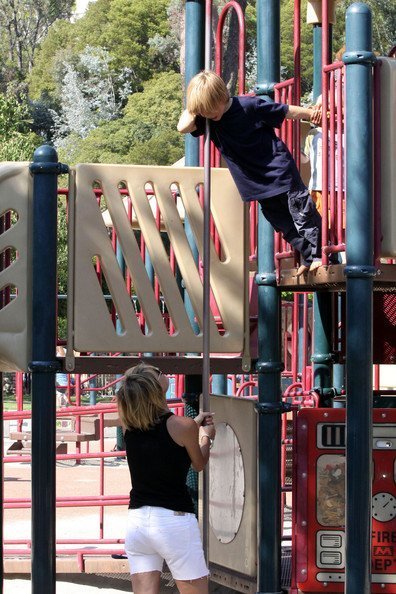 Шэрон Стоун с детьми