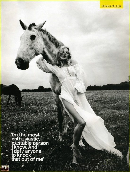 Сиенна Миллер для GQ