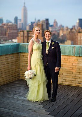 Синтия Никсон и Кристин Маринони