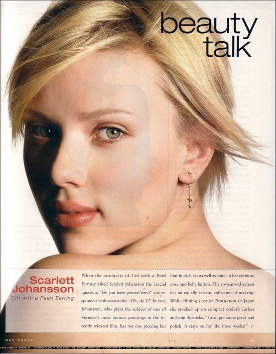 Скарлетт Йоханссон для InStyle