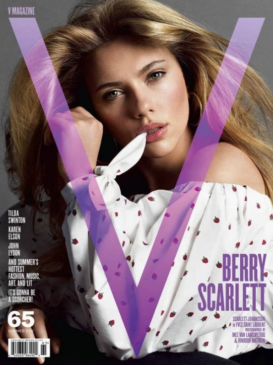 Скарлетт Йоханссон для V