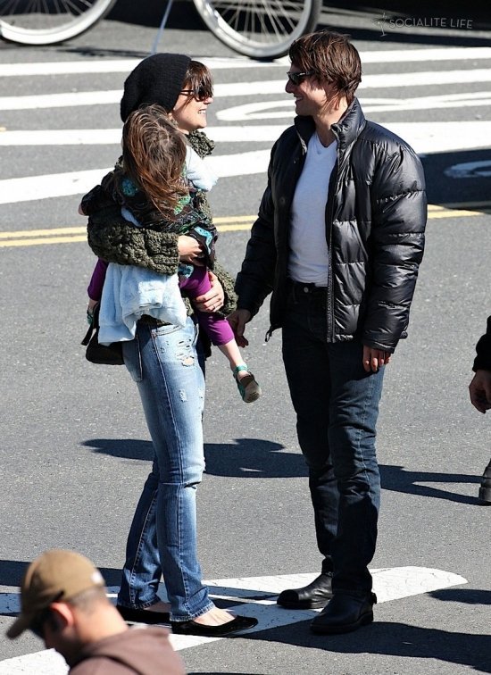 Том Круз на съемках