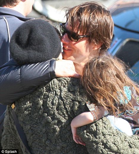 Том Круз на съемках