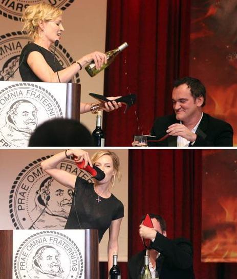 вечеринка в честь Квентина Тарантино